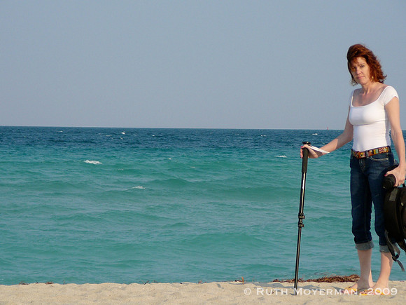 at the beach
